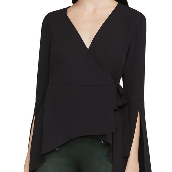 COPY - BCBG Jadine Wrap Top - NWT - Size XS - Picture 5 of 13